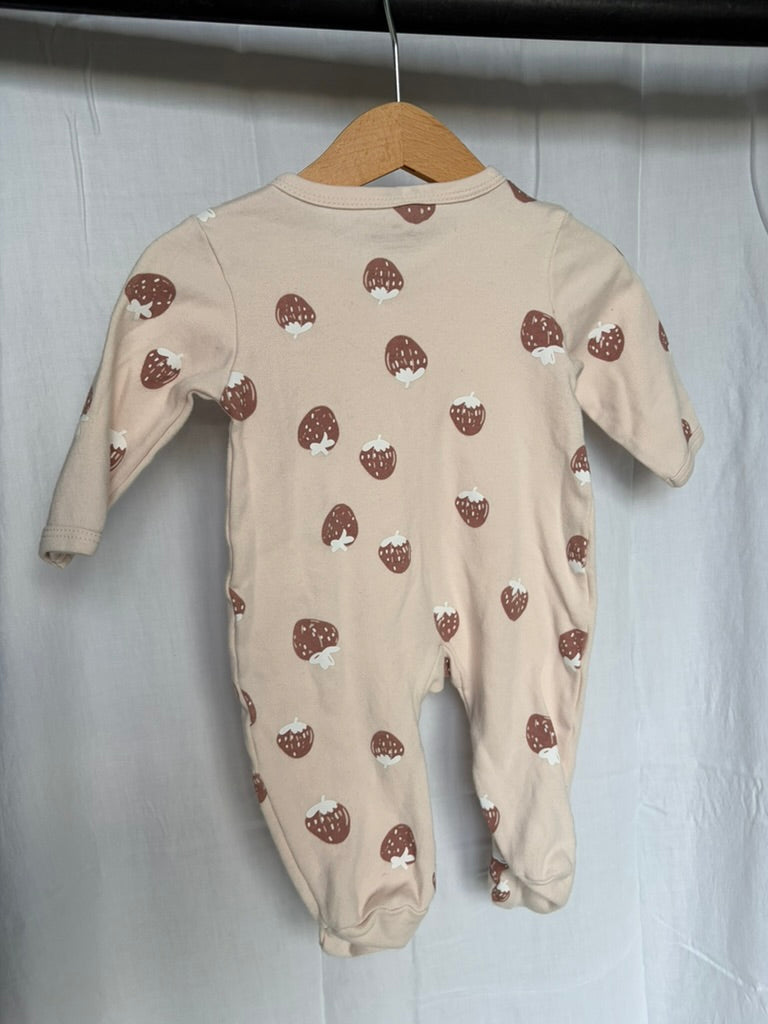 Mamimaka Strawberry Snap Sleeper | 3M