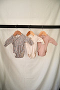 H&M Long Sleeve Bodysuit Bundle — Newborn (0–1M)