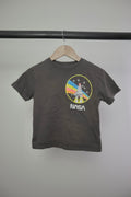 Zara Kids Charcoal NASA Space Shuttle Graphic Tee — 2–3Y
