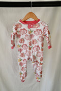 Burt's Bees Baby Floral Sleeper — 3–6 Months