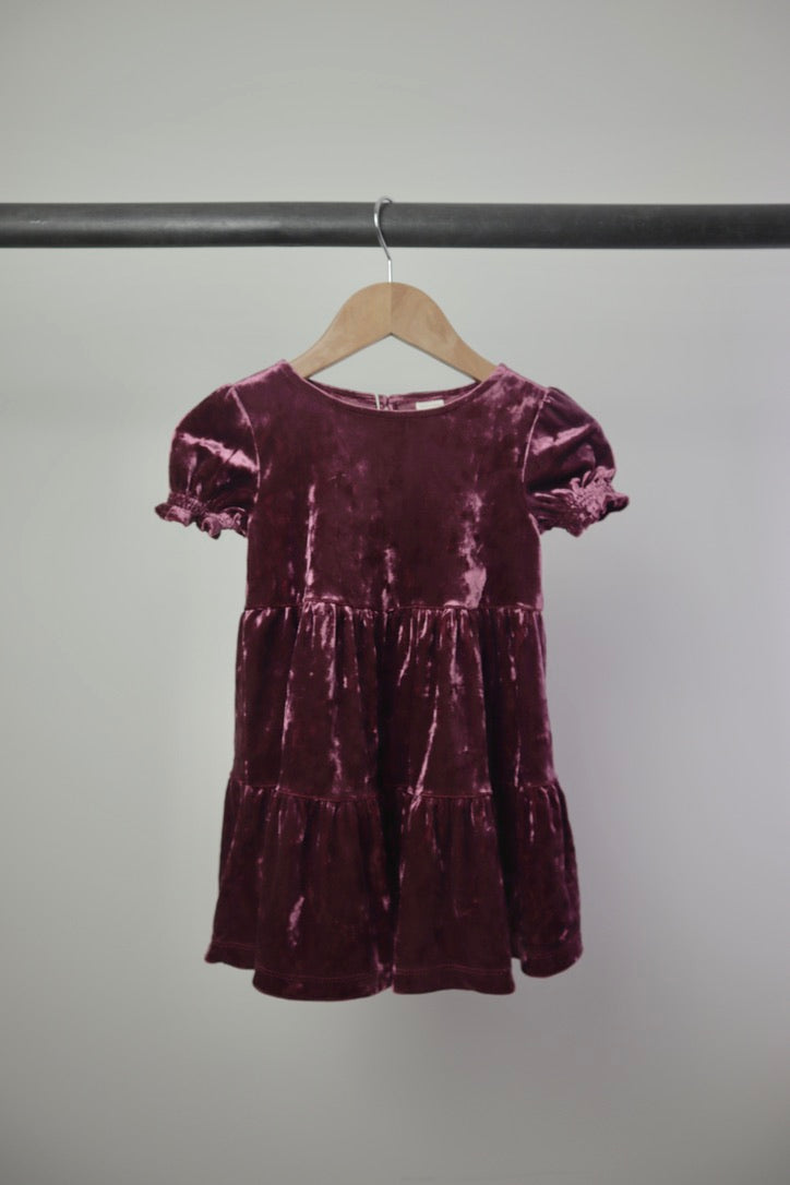 OshKosh B'gosh — Vintage-Inspired Velvet Dress — 2T