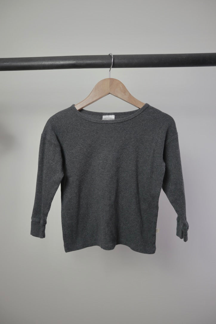 Jax + Lennon — Charcoal Long Sleeve — 2/3Y