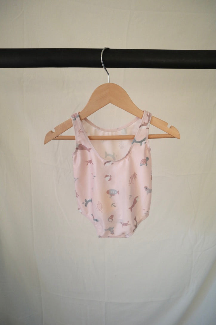 H&M Adorables Marine Life One-Piece Swimsuit — 2–6M (BNWT)