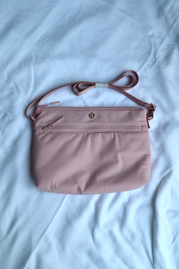 Lululemon — Pink Removable Crossbody Pouch — Brand New