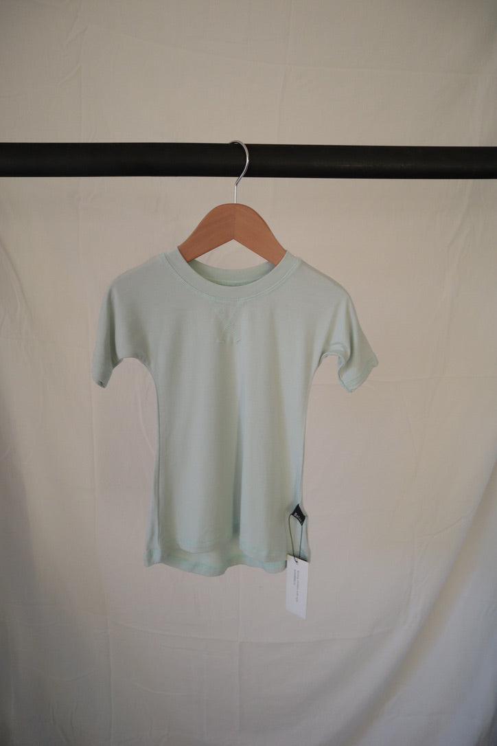 Belan.J Aqua Bay Bamboo 3/4 Sleeve Dress — 3–6M (BNWT)