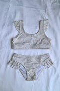 Sweet P Baby Co. — Shell Print Two-Piece Swimsuit — Approx. Size 5/6