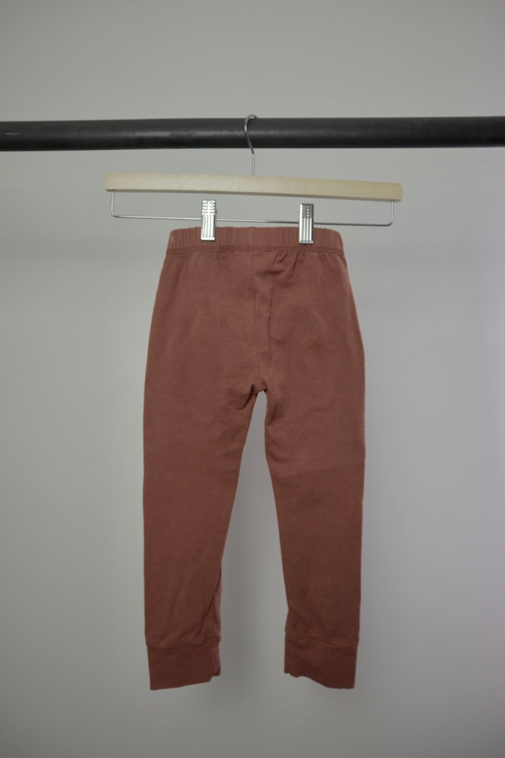 Jax + Lennon — Pocket Joggers — Rust — 3/4Y