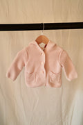 Baby Gap Knit Hooded Cardigan — Blush Pink
