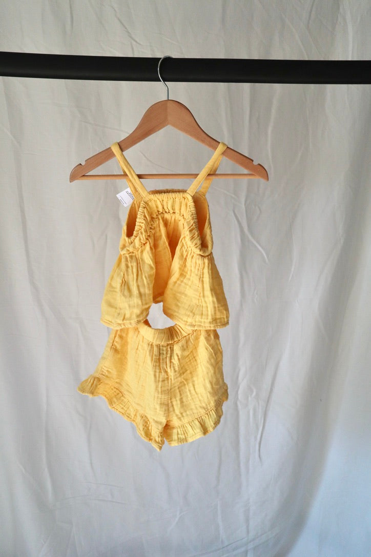 Old Navy Rainbow Gauze Set — NWT — 18–24M
