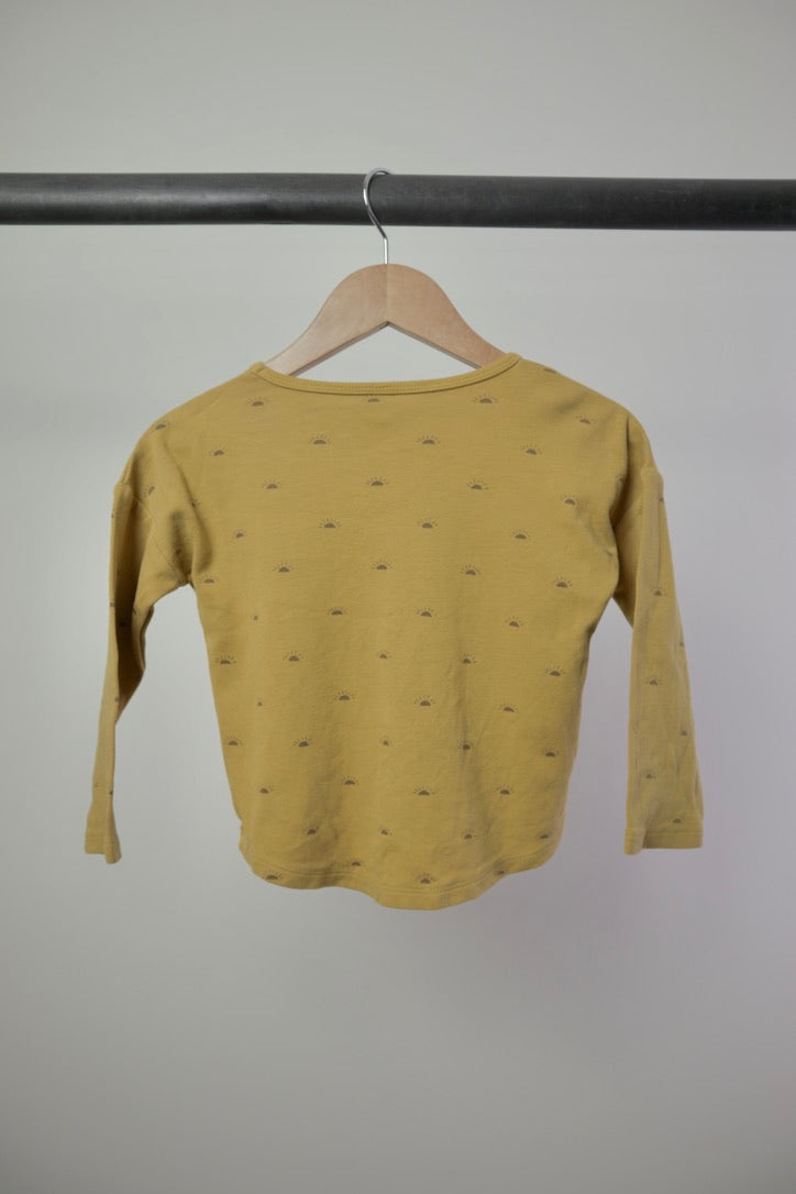 Quincy Mae Sunrise Long Sleeve Tee — 2–3Y