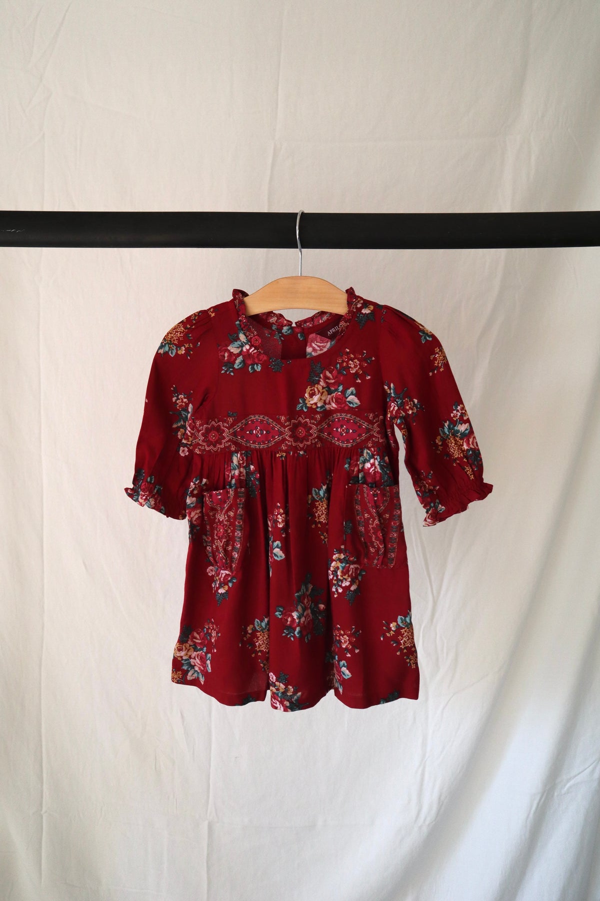 April Cornell — Vintage Floral Dress — NWT — 6–12M