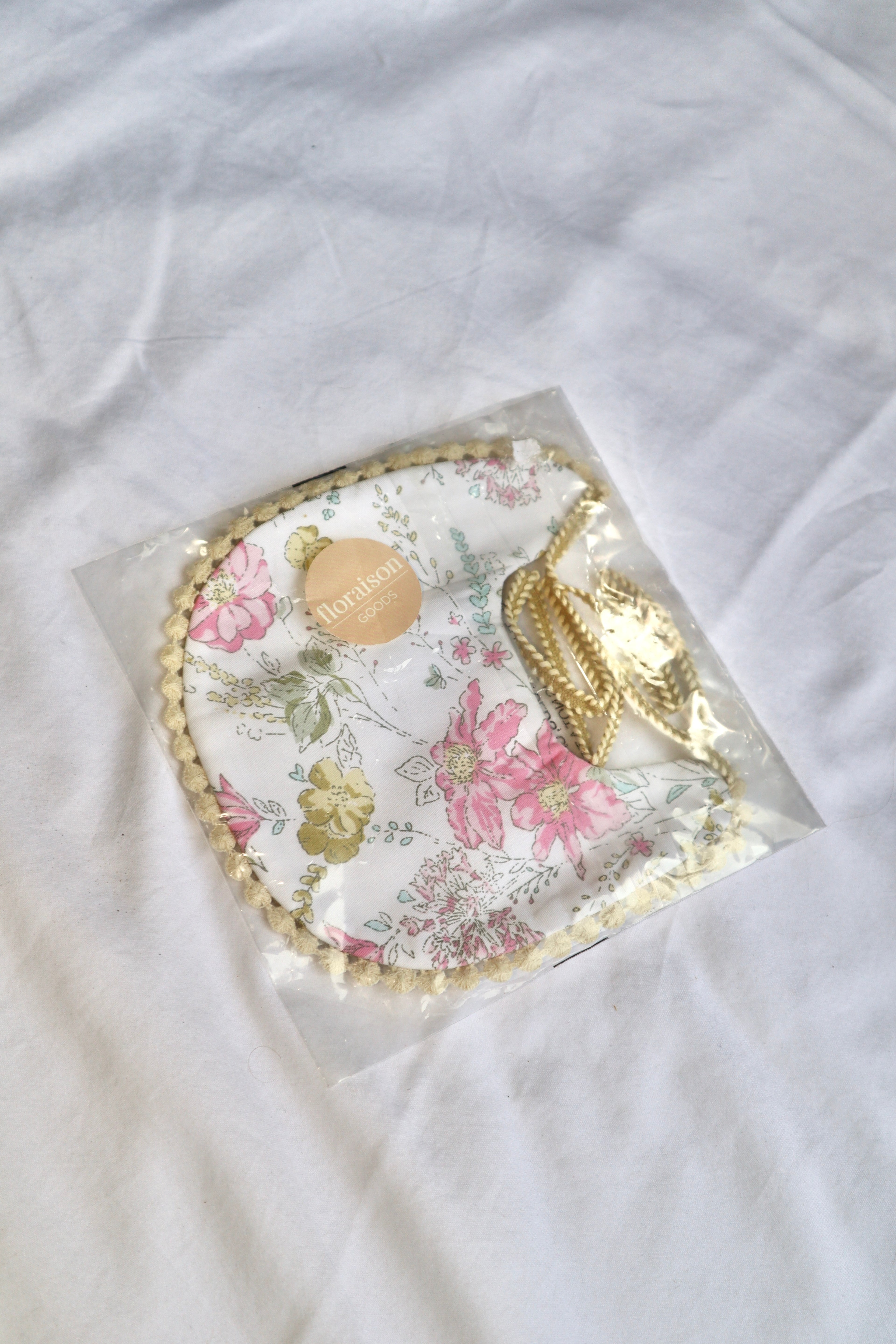 Floraison Goods — Floral Baby Bib — Brand New
