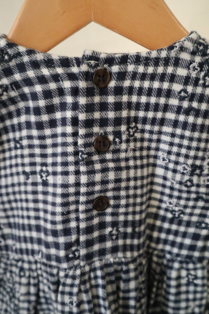 Miles the Label Gingham Floral Dress — 9 Months — NWT
