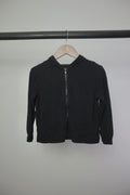 Kyte Baby — Bamboo Jersey Hooded Jacket — Midnight — 3T