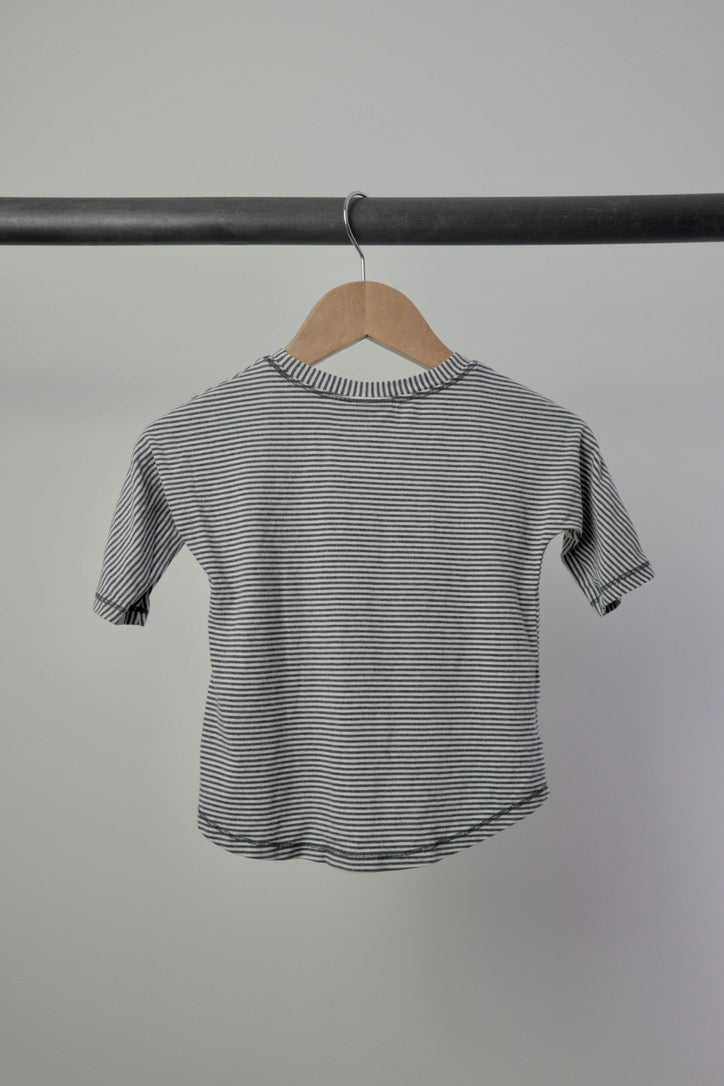 Vonbon — Striped Bamboo Tee — 2T