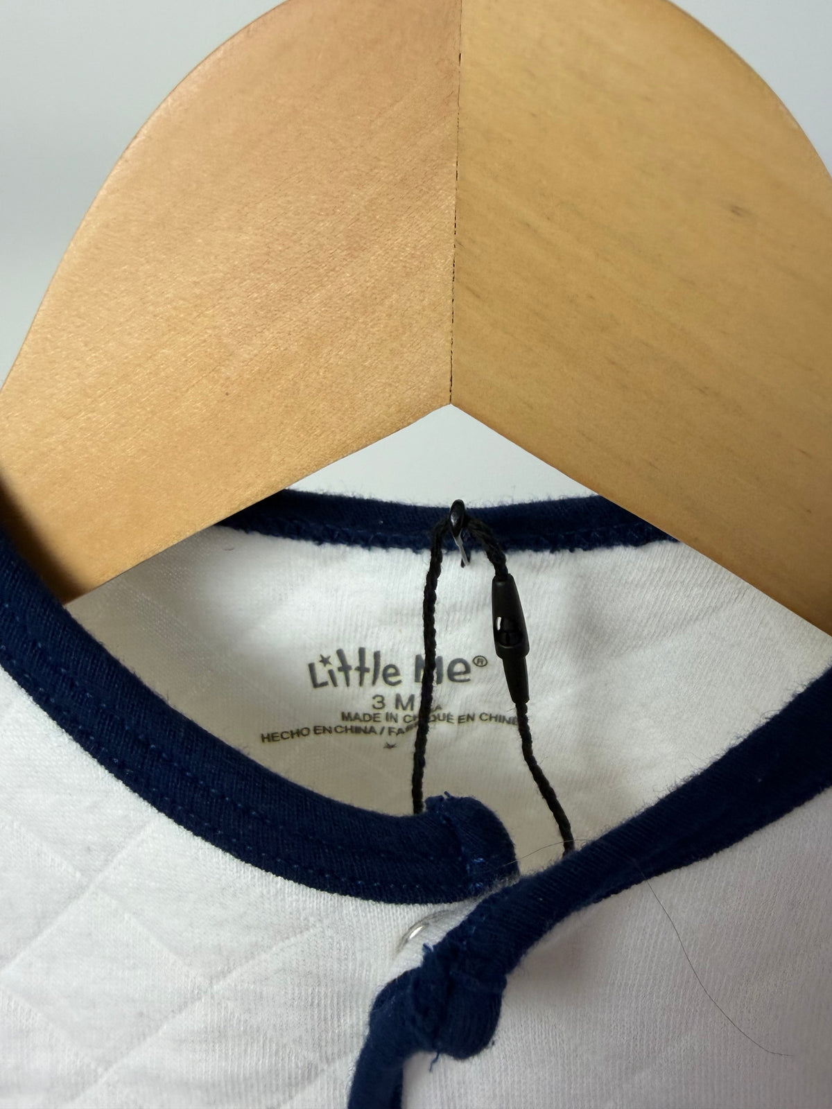 Vintage Little Me Quilted Teddy Bear Cardigan Jacket — 3M