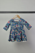 Daisy & Moose Floral Dress — 12–18 Months