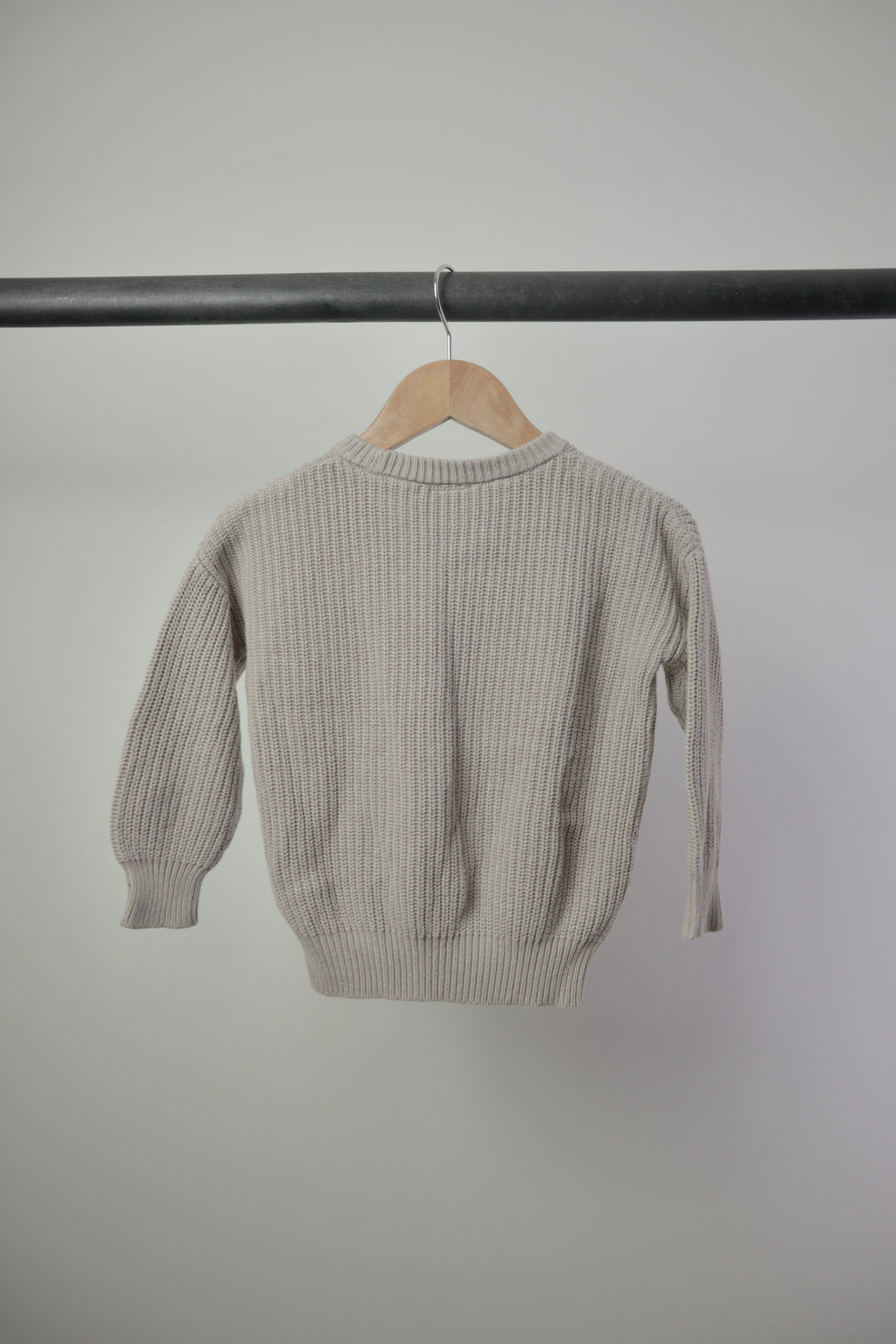 Jax + Lennon Knit Sweater — Oatmeal — 2–3Y
