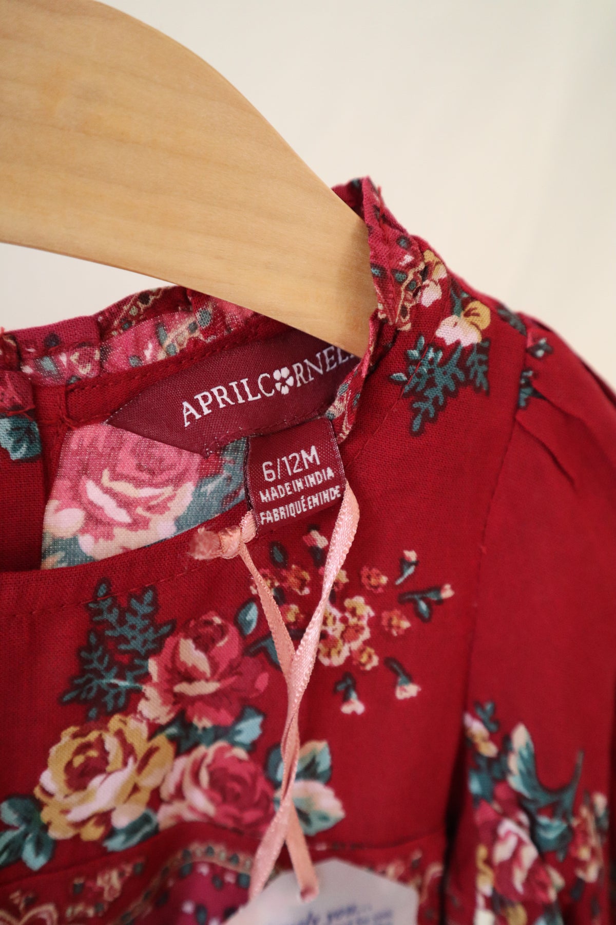 April Cornell — Vintage Floral Dress — NWT — 6–12M