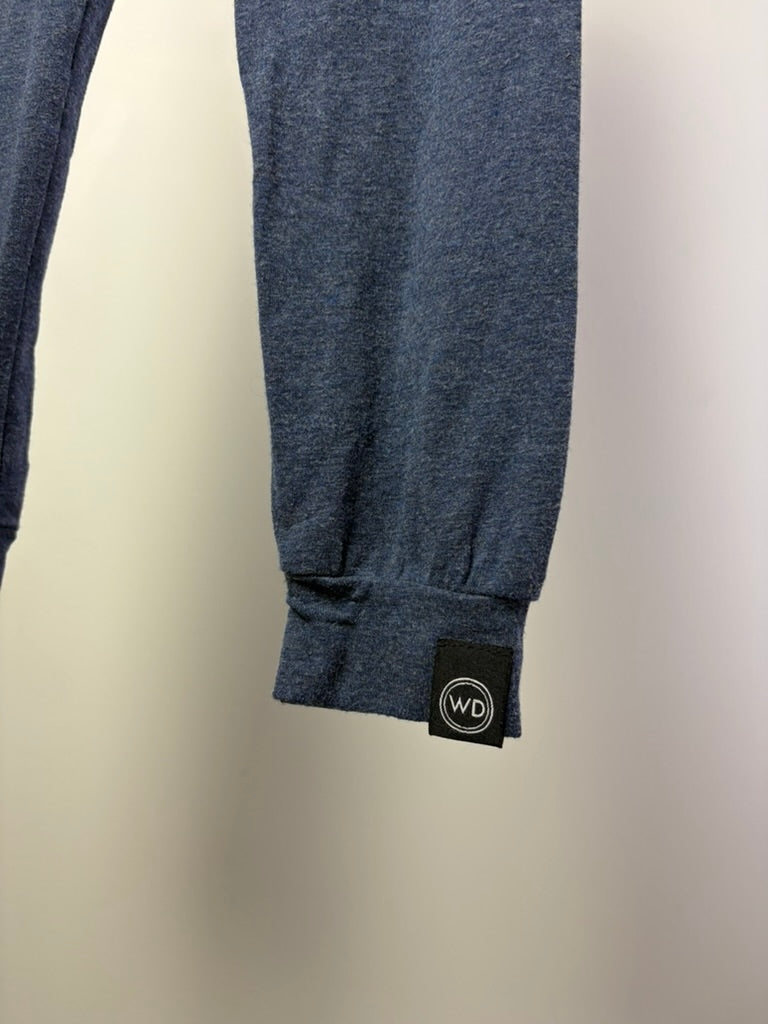 Wooly Doodle Bamboo Joggers — Heather Navy — 5T