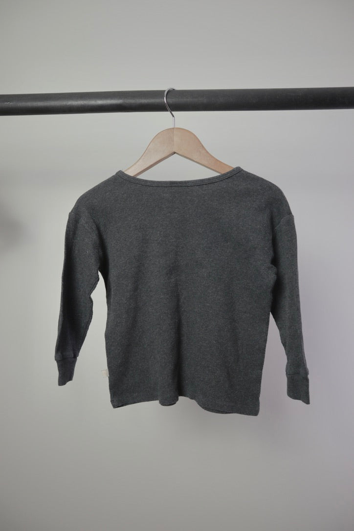 Jax + Lennon — Charcoal Long Sleeve — 2/3Y
