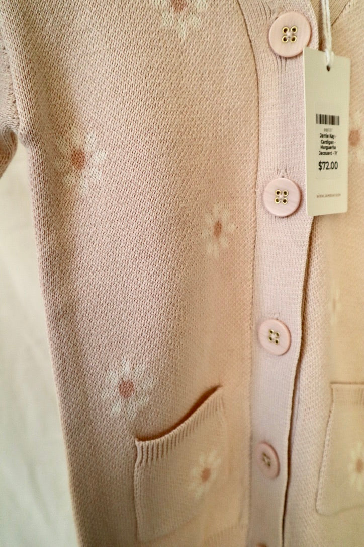 Jamie Kay Marguerite Jacquard Cardigan — 1 Year — NWT