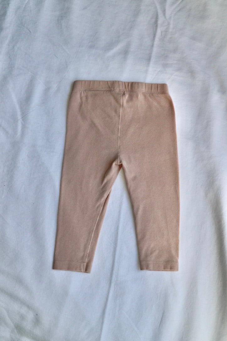 Pehr Organic Cotton Leggings — Blush — 6–12M