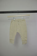 Rylee + Cru Striped Slouchy Pants — Mustard — 6–12M