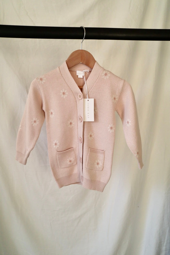 Jamie Kay Marguerite Jacquard Cardigan — 1 Year — NWT