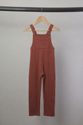Little & Lively — Bamboo Overalls — Rust — 3T/4T