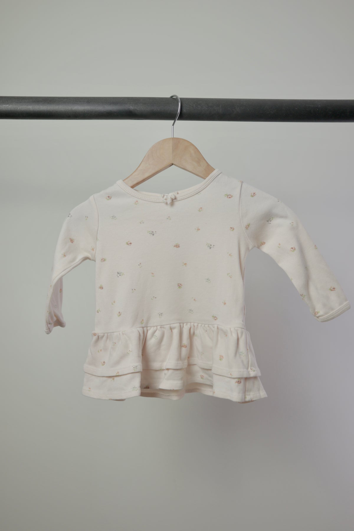 Jamie Kay Floral Peplum Top — 6–12 Months