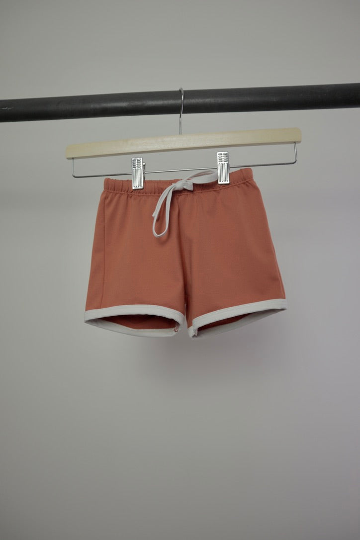 Haven Kids Terracotta Rashguard Swim Set — 2/3T