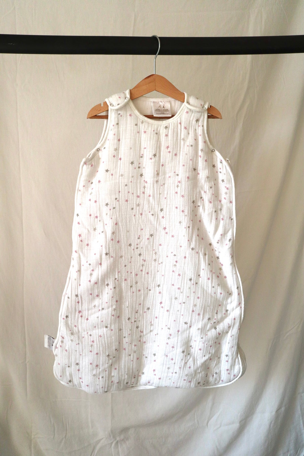 Aden + Anais — Muslin Star Sleep Sack — 0–6M