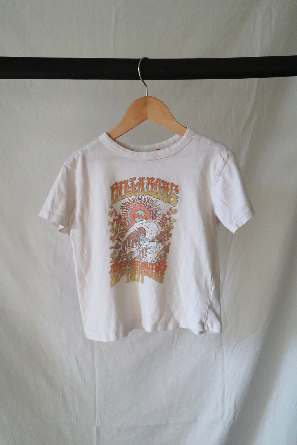 Billabong Graphic Tee — White — 4/5T