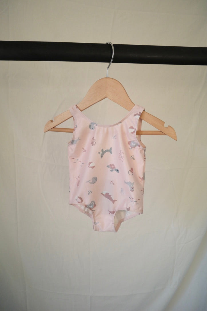H&M Adorables Marine Life One-Piece Swimsuit — 2–6M (BNWT)