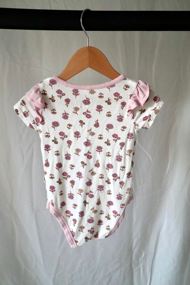 Milkberry Bamboo Bodysuit & Leggings Set — Floral