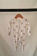PurelySoft by Carter’s Floral Zip Sleeper — 3M