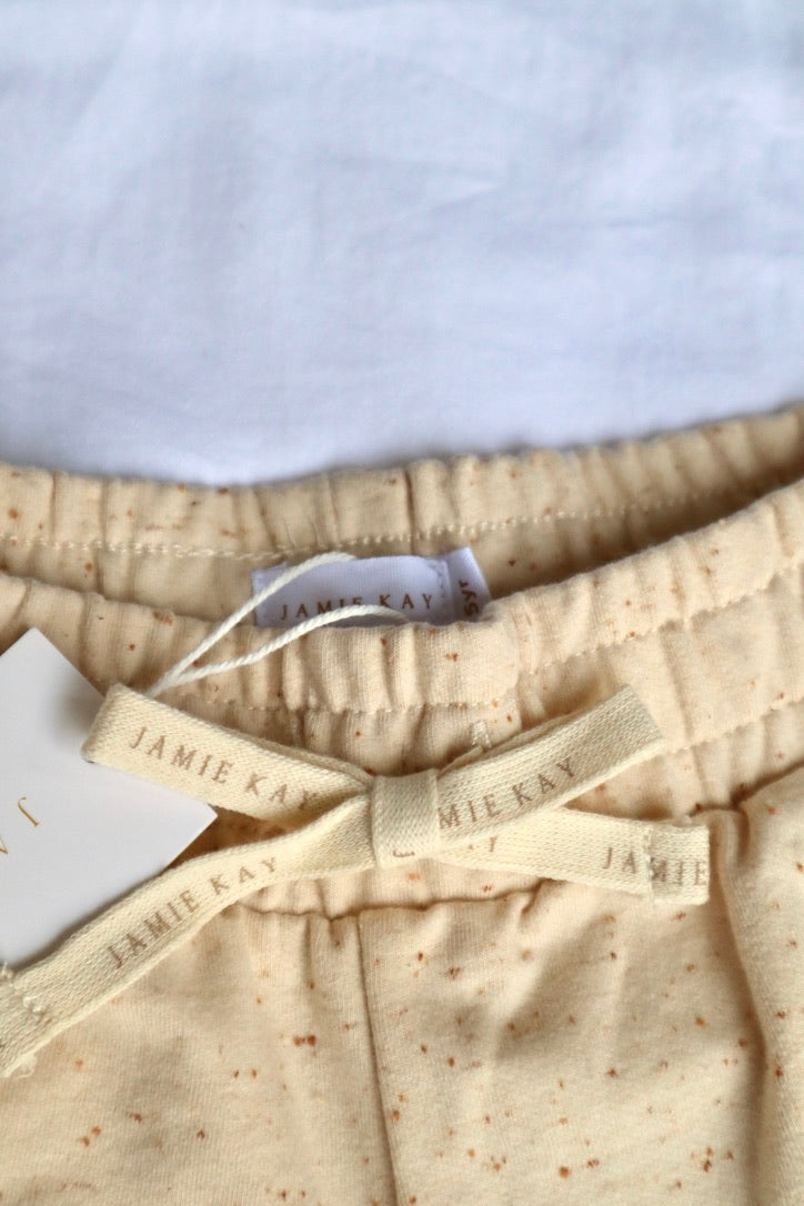 Jamie Kay — Speckled Shorts — Size 5 Years — Brand New with Tags