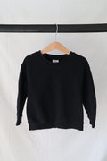 Zara Crewneck — Black — 2–3Y