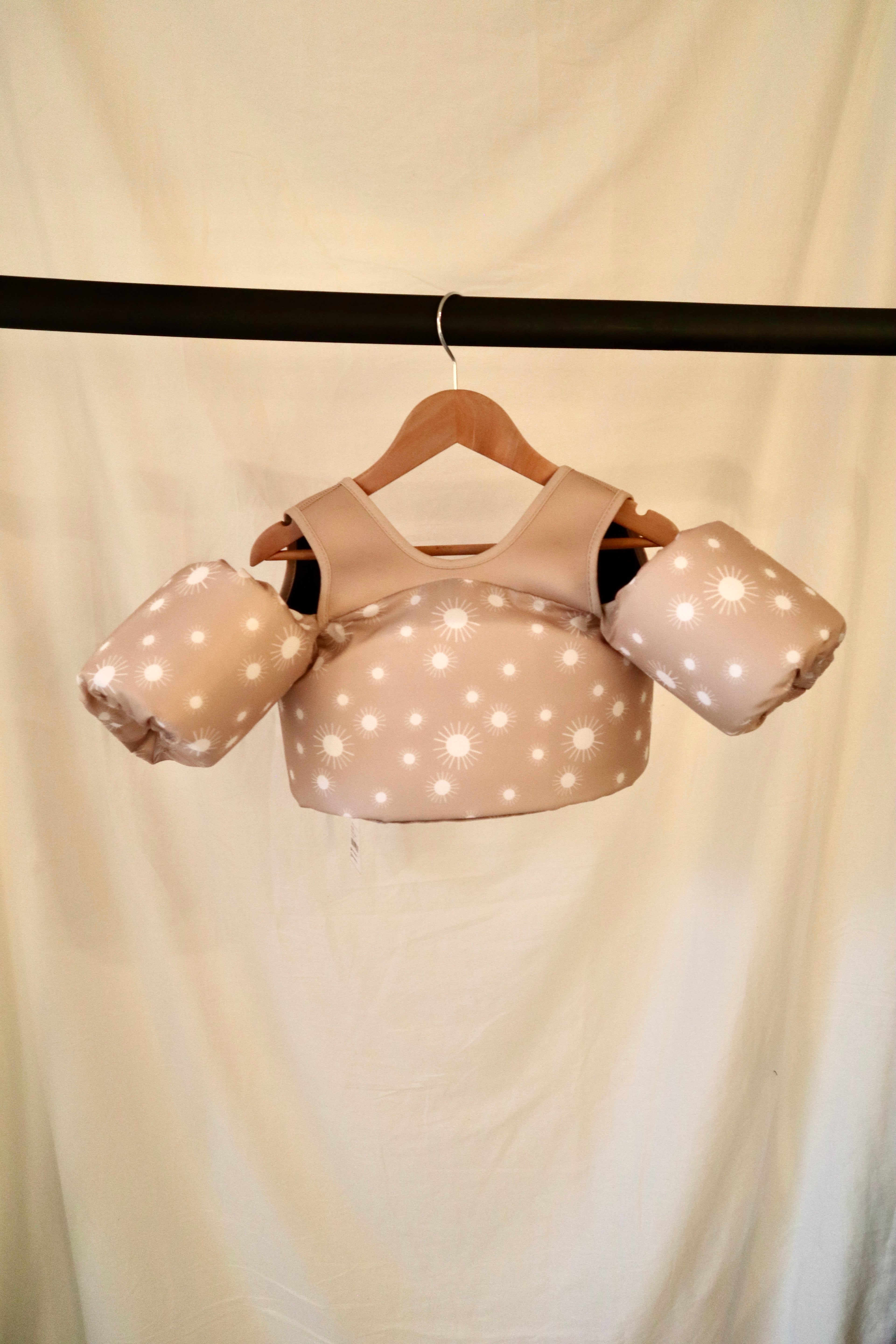 Current Tyed "Sea" You on Top Toddler Swim Floatie — Gold Suns (Brand New With Tags)