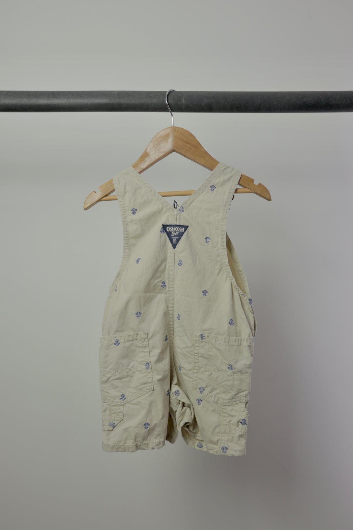 Vintage OshKosh B’gosh Anchor Shortalls — 2T